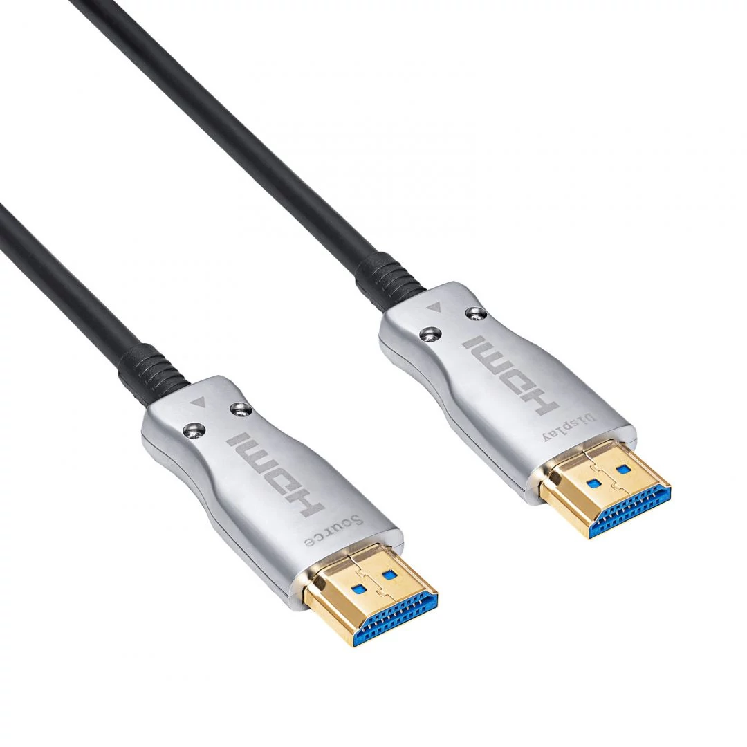 Akyga AK-HD-400L HDMI ver. 2.1 optikai AOC cable 40m Black/Grey kábel