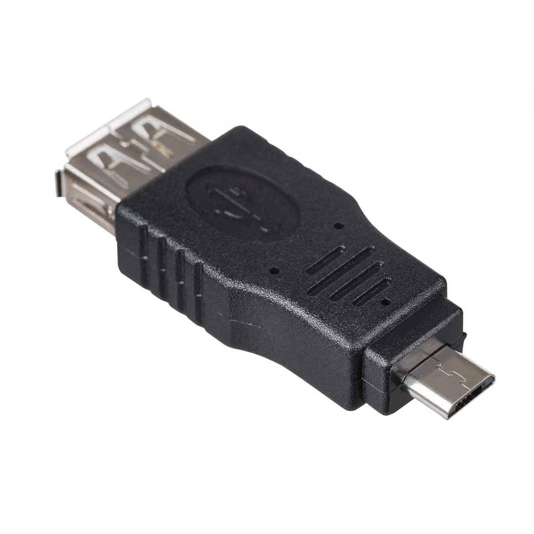 Akyga AK-AD-08 USB-AF/microUSB adapter Black speciális átalakító