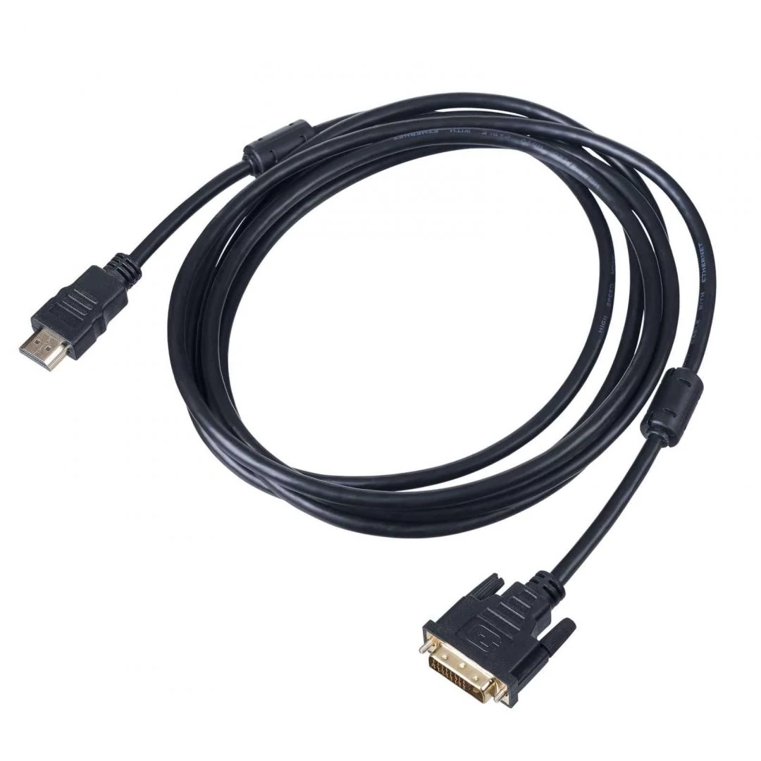 Akyga AK-AV-13 HDMI / DVI-D (Dual Link) (24+1) Cable 3m Black kábel