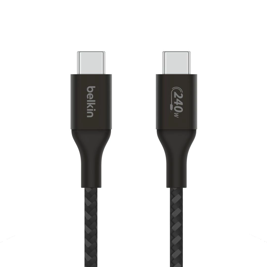 Belkin BoostCharge USB-C to USB-C 240W Cable 2m Black kábel