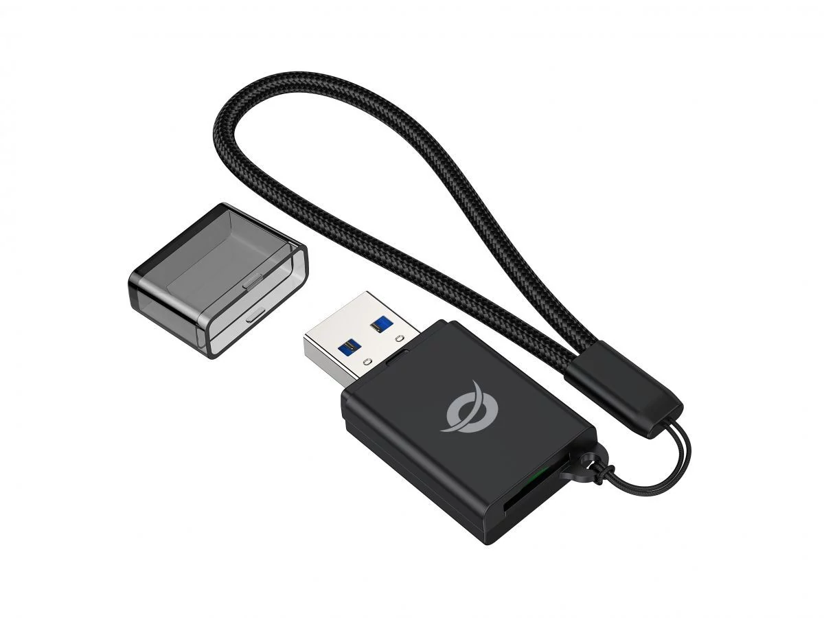 Conceptronic  BIAN07B TF/MicroSD 3.0 Card Reader Black kártyaolvasó