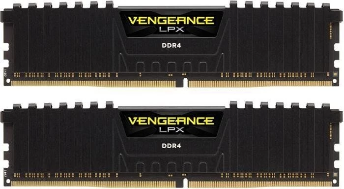Corsair 16GB DDR4 2666MHz Kit(2x8GB) Vengeance LPX Black memória