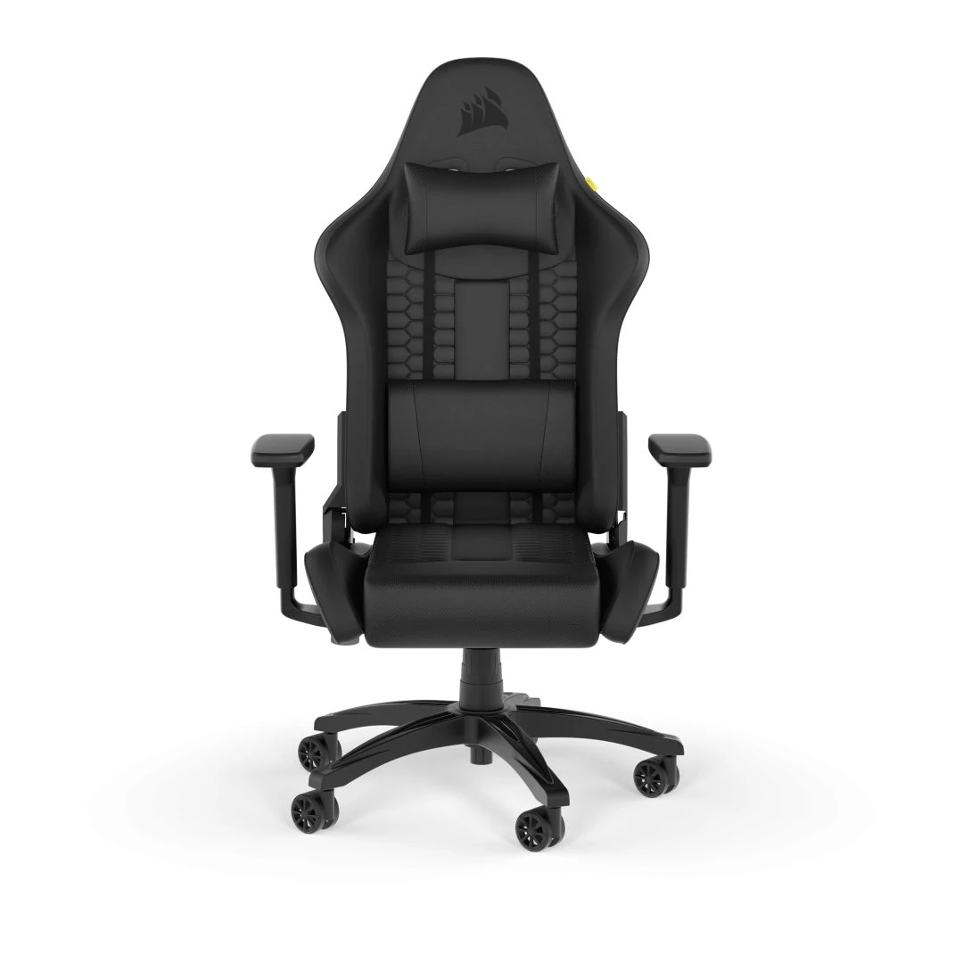 Corsair TC100 Relaxed Gaming Chair Black/Black gaming szék