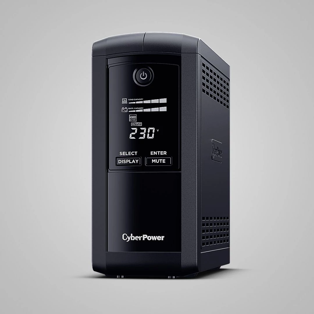CyberPower VP700EILCD Backup LCD 700VA UPS szünetmentes tápegység