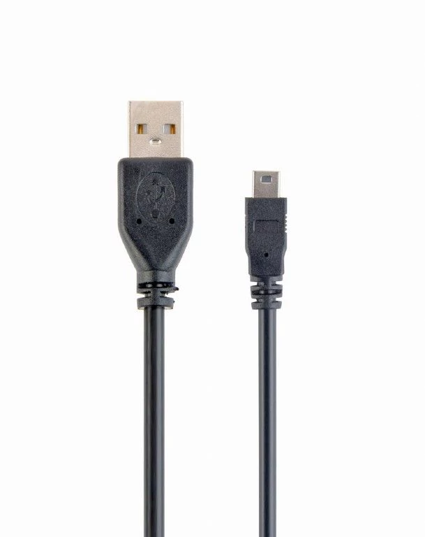 Gembird CCP-USB2-AM5P-6 USB2.0 A-plug Mini cable 1,8m Black kábel