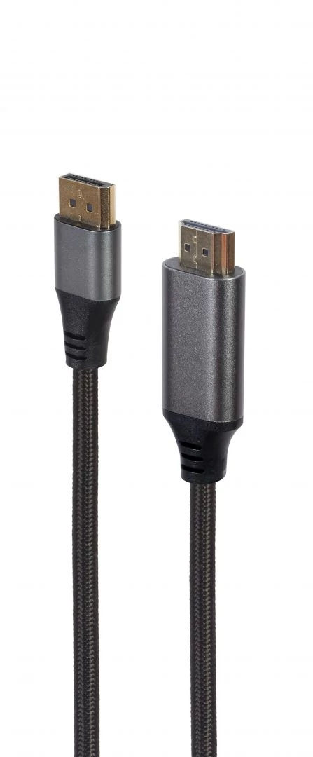 Gembird CC-DP-HDMI-4K-6 DisplayPort to HDMI Premium Series cable 1,8m Black kábel
