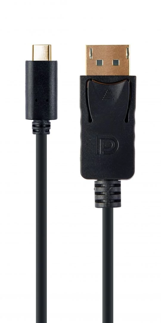 Gembird A-CM-DPM-01 USB-C to DisplayPort-male adapter 4K 60Hz cable 2m Black kábel