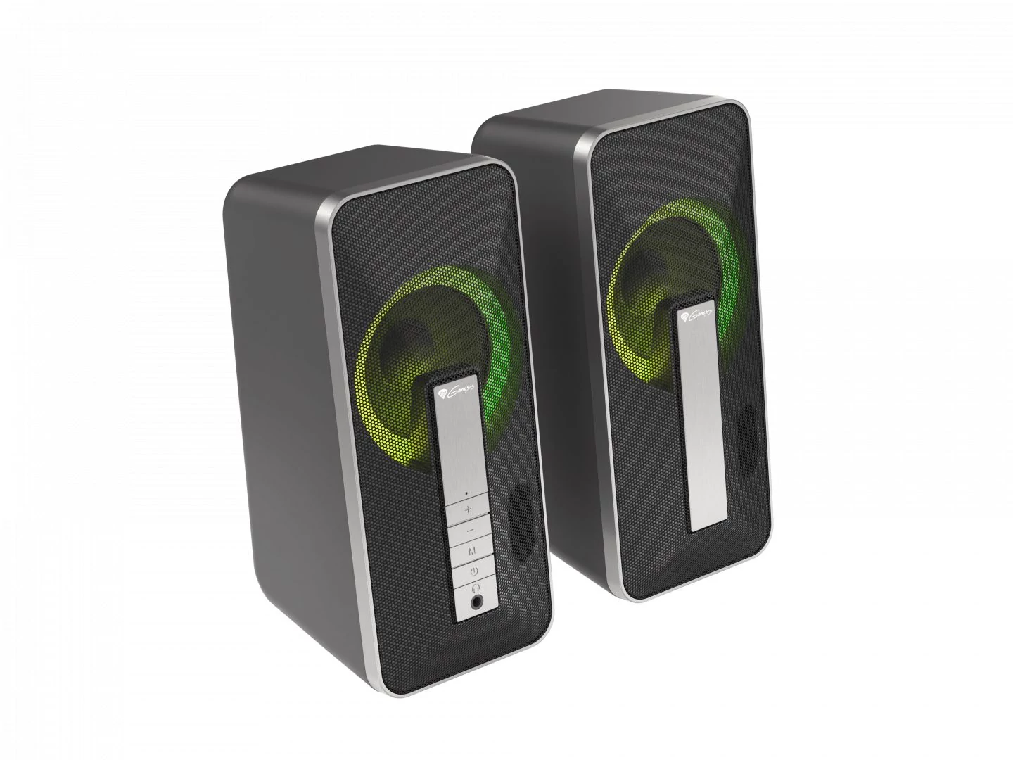 Genesis Helium 100BT RGB Gamer Speaker Silver/Black hangszóró