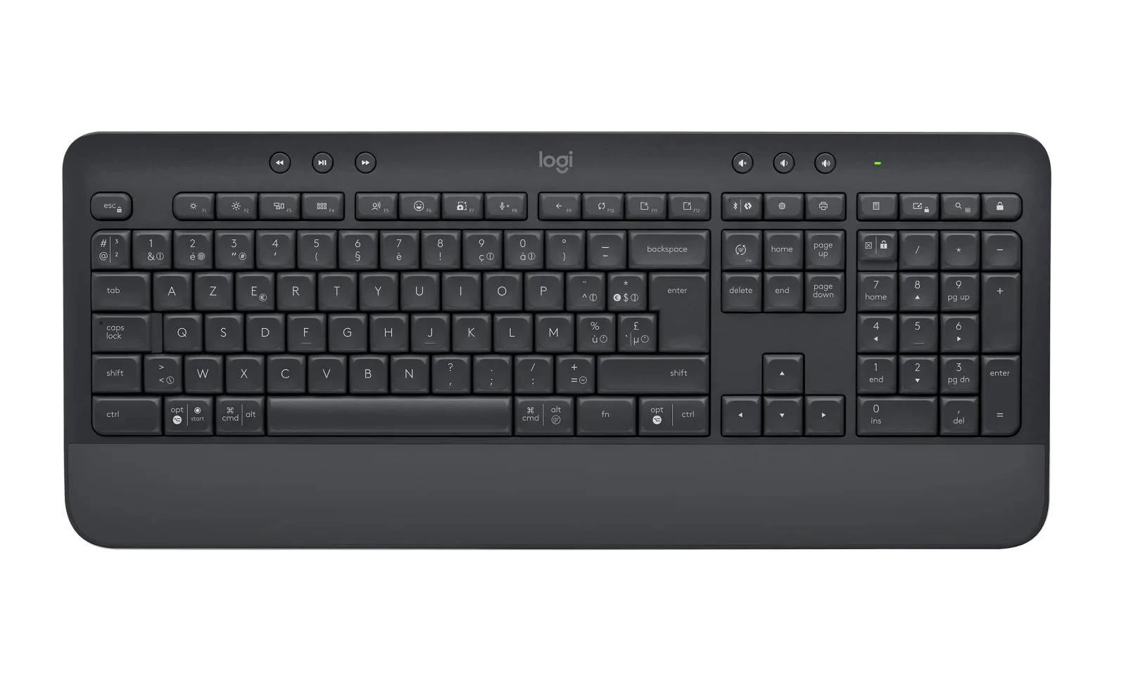 Logitech Signature K650 Wireless Keyboard Graphite HU billentyűzet