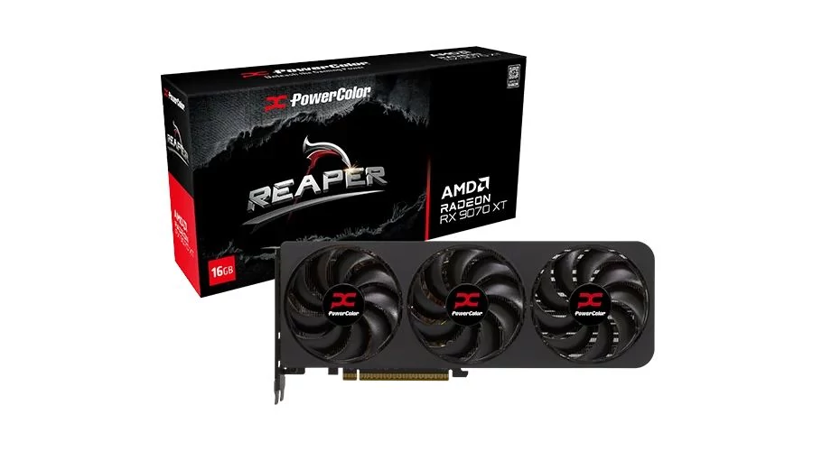 PowerColor RX9070 XT 16GB DDR6 Reaper videókártya