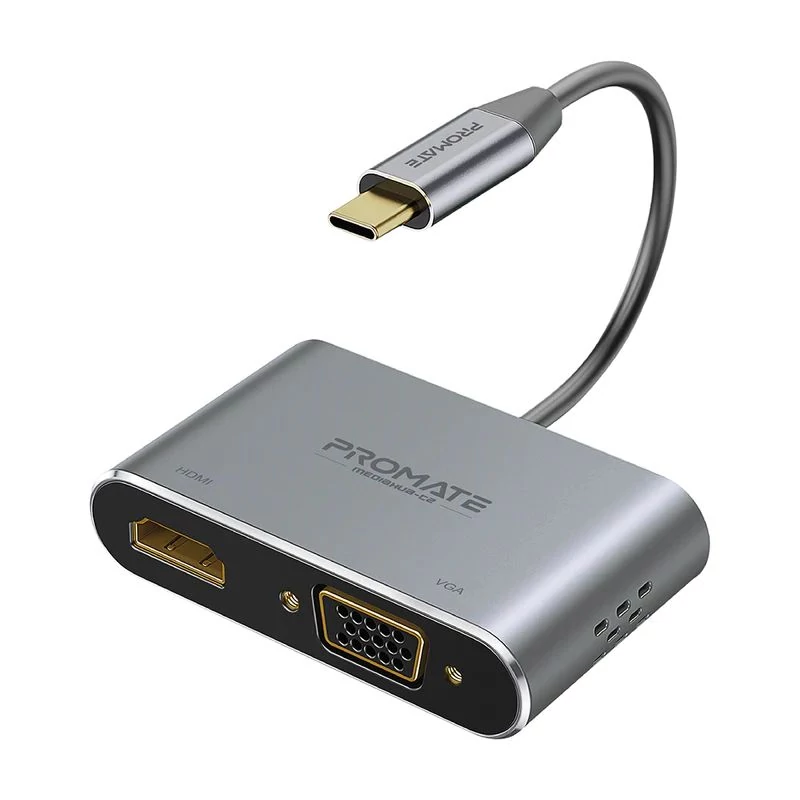 Promate  MediaHub-C2 High Definition USB-C Display Adapter speciális átalakító