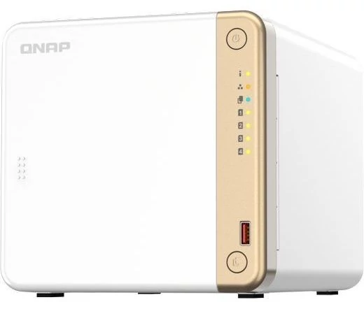 QNAP NAS TS-462-2G (4GB) (4xHDD + 2xM.2 SSD) hálózati tárolóegység (NAS)
