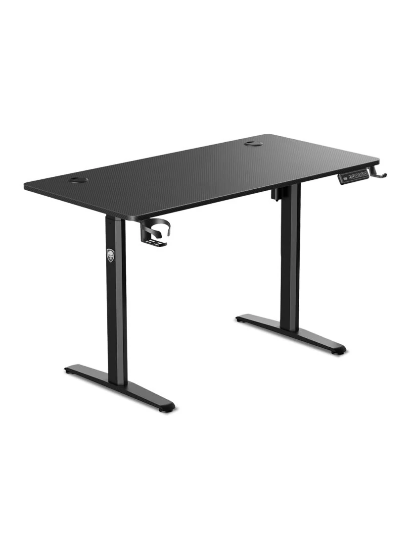 Spirit Of Gamer Headquarter 700 Gaming Desk Black gaming asztal