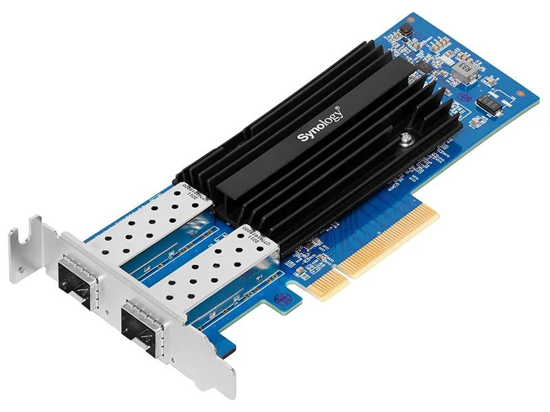 Synology E10G30-F2 Kétportos 10 GbE SFP+ bővítőkártya Synology rendszerekhez hálókártya