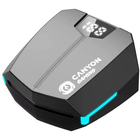 Fülhallgató, vezeték nélküli, Bluetooth 5.3, gaming, CANYON 