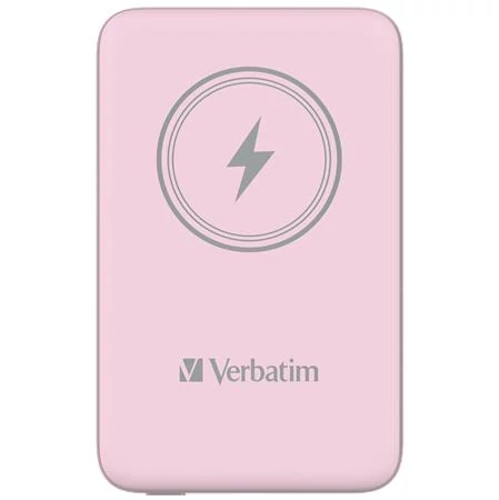 Hordozható akkumulátor, vezeték nélküli töltés, 10000 mAh, VERBATIM 