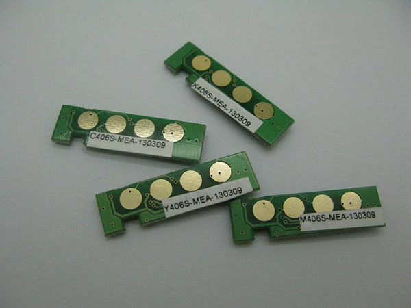 CLT-C406S cyan chip a töltéshez CLP-360 CLP-365W CLX-3305 SL-C410W SL-C460FW
