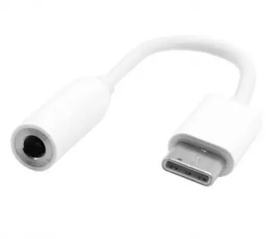 USB adapter USB 3.1 Type-C apa + 3,5 Jack anya 0.15m fehér 0752 CCA-UC3.5F-01-W