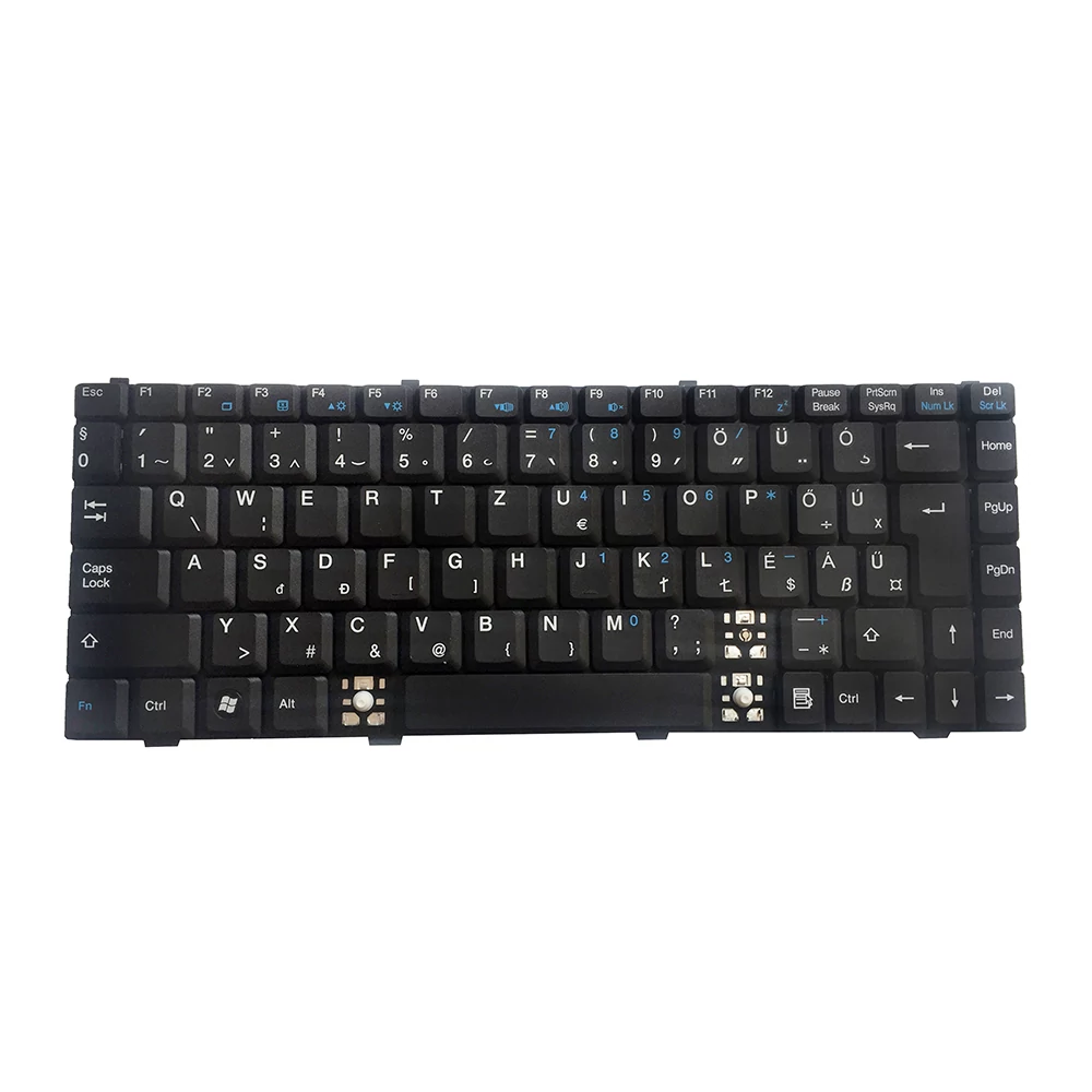 Használt notebook billentyűzet, Dell/Fujitsu V022422BK1, HU, hiányzó gombok (í, AltGR, .)