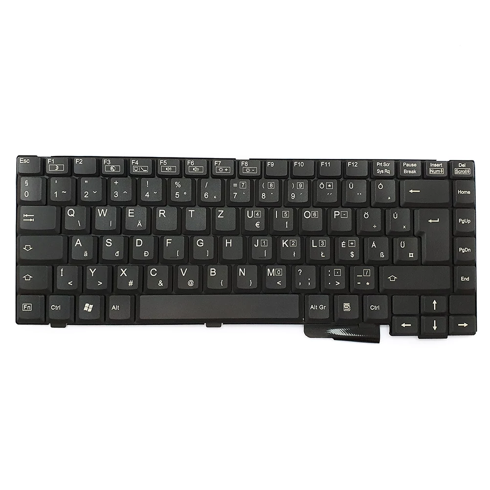 Használt notebook billentyűzet, Fujitsu Siemens MP-030860033471, HU, újszerű