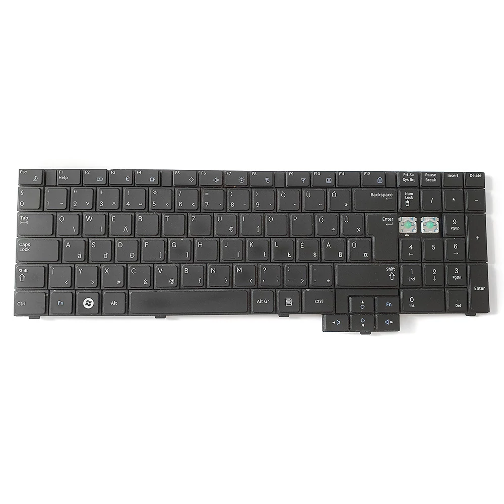 Használt notebook billentyűzet, Samsung CNBA59025, HU, hiányzó billentyűk (num. 7, 8)