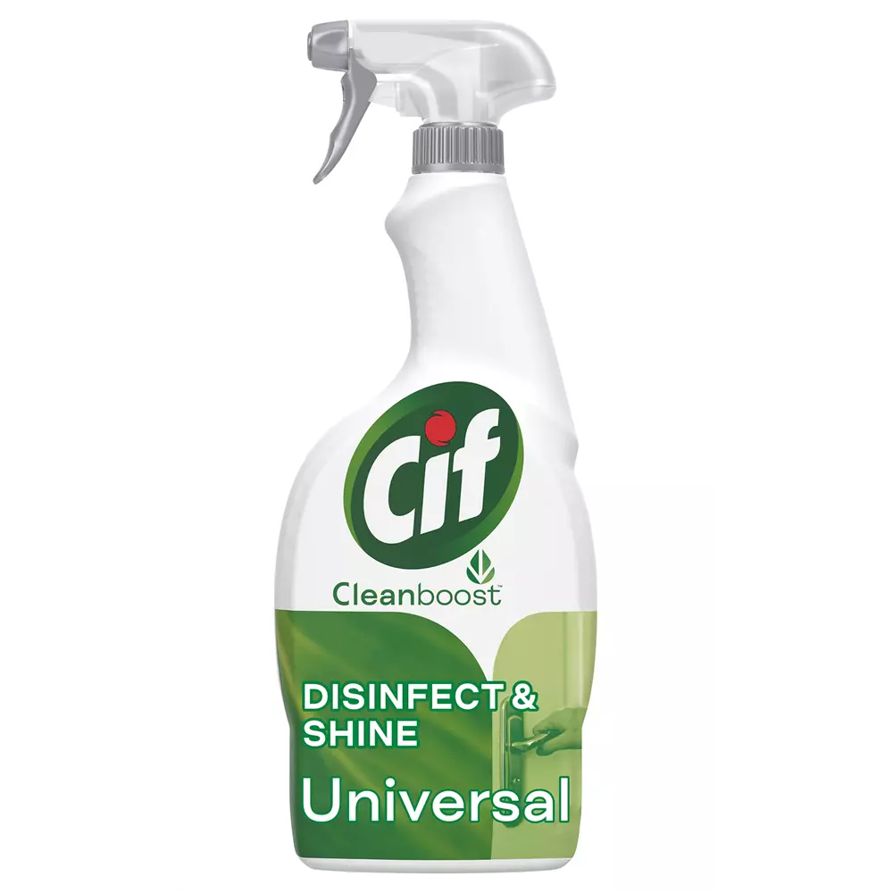 Fertőtlenítő hatású tisztítószer szórófejes 750 ml Cif Disinfect&Shine