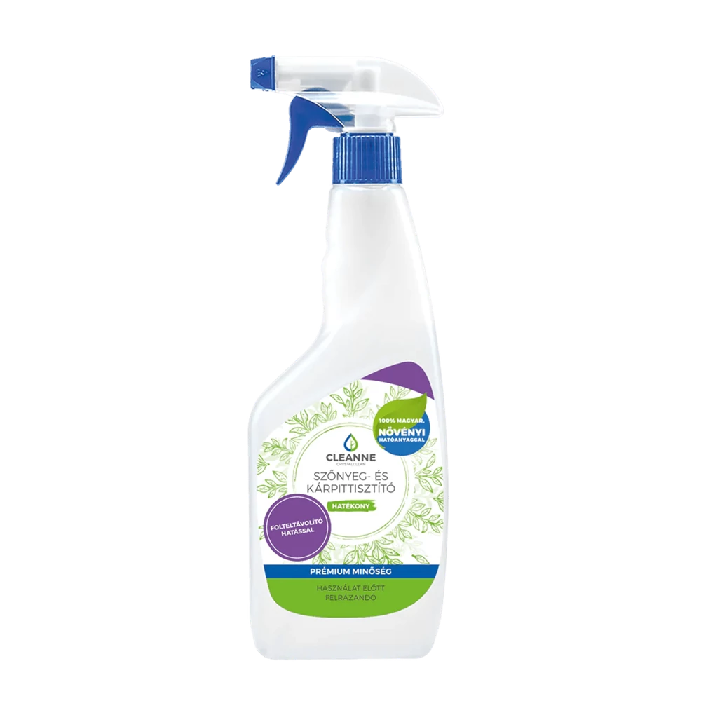 Szőnyeg- és kárpittisztító szórófejes 500 ml Cleanne_Környezetbarát