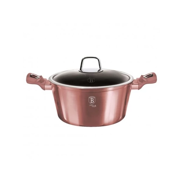Berlinger Haus BH/6036 6,1L I-Rose Collection 28 cm fedővel lábas