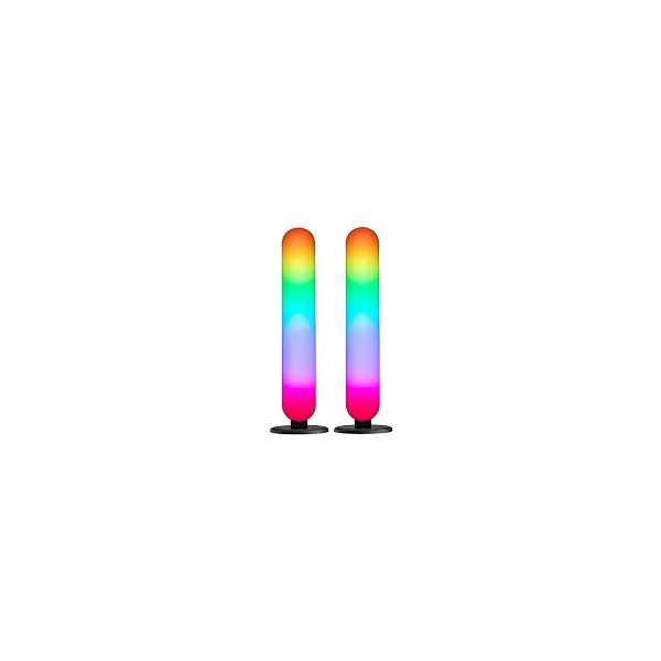 Tracer TRAOSW47245 Ambience Smart Flow 5 W/12 háttérvilágítási mód/RGB világítás/fekete/gamer/asztali lámpa szett